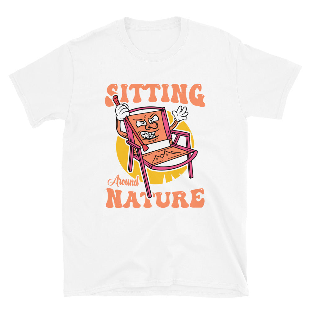 Sitting Around Nature -  Short-Sleeve Unisex T-Shirt