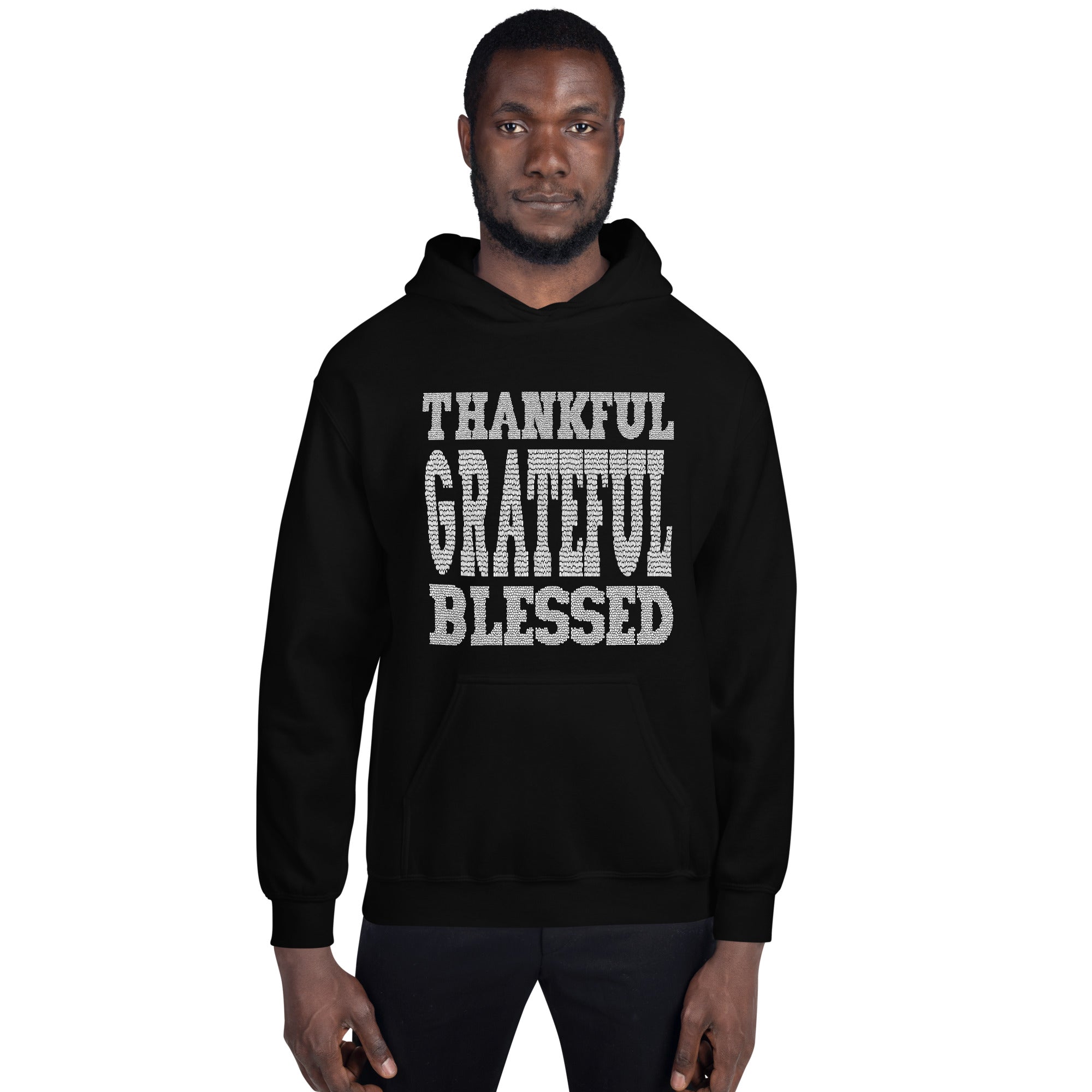 Thankful, Grateful, Blessed - Unisex Hoodie