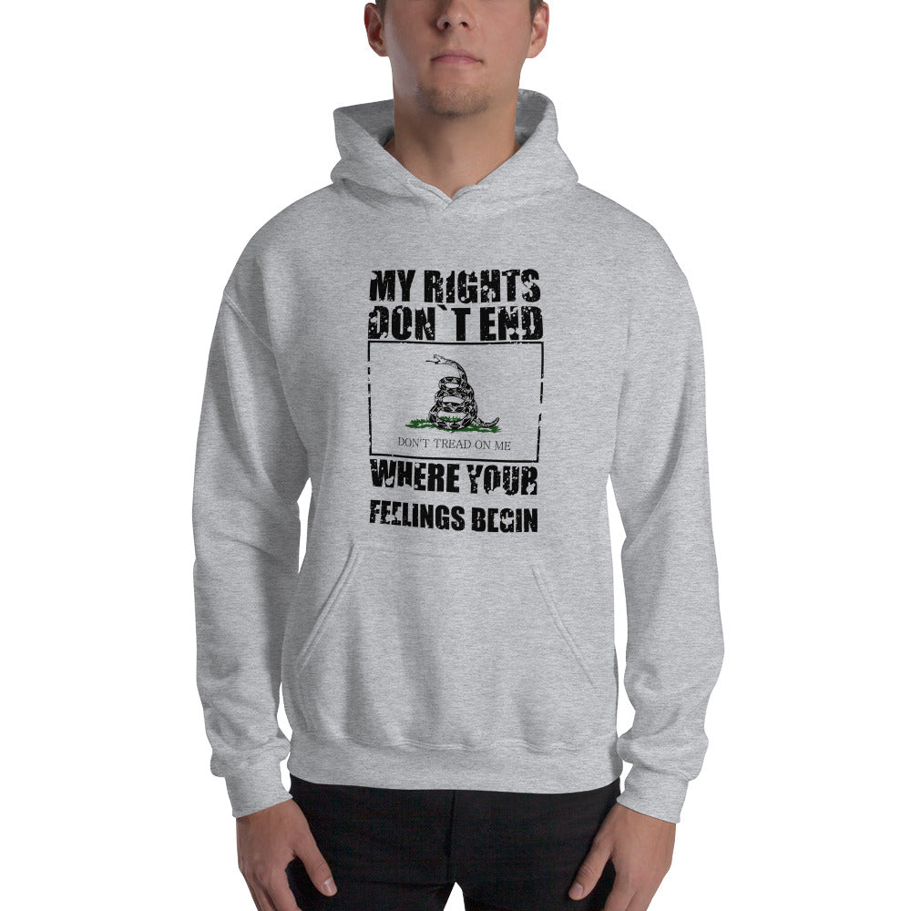 My Rights Don't End - Unisex Hoodie