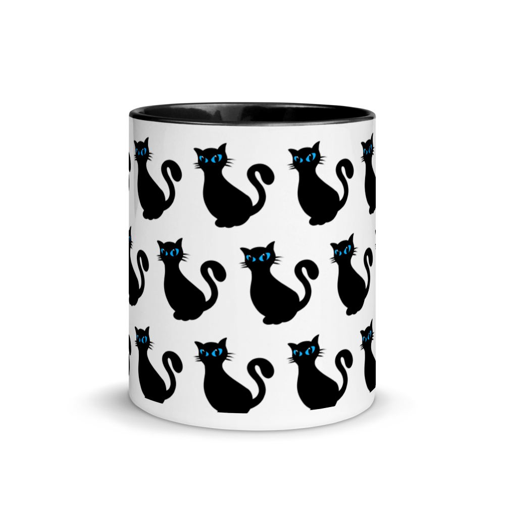 Love Cats - Mug with Color Inside