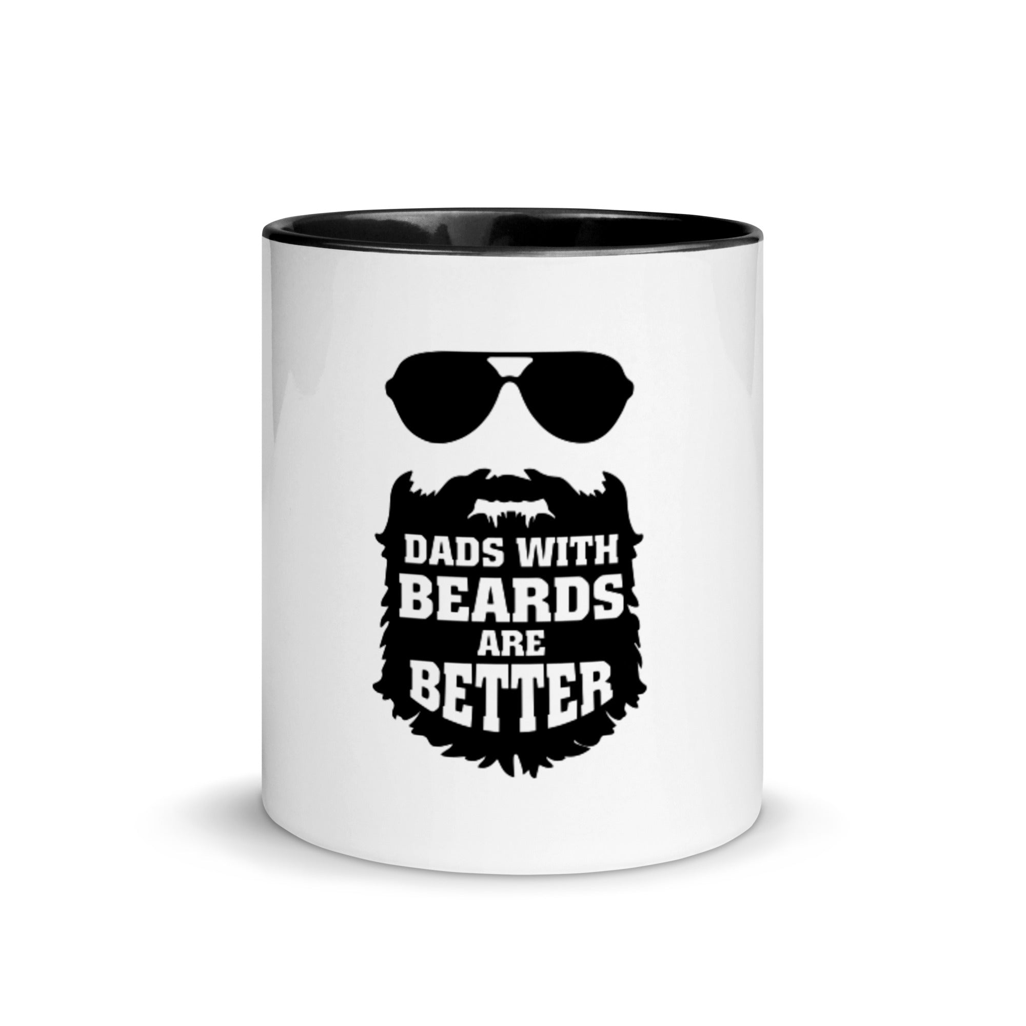 Dads With Beard Are Better - Mug with Color Inside