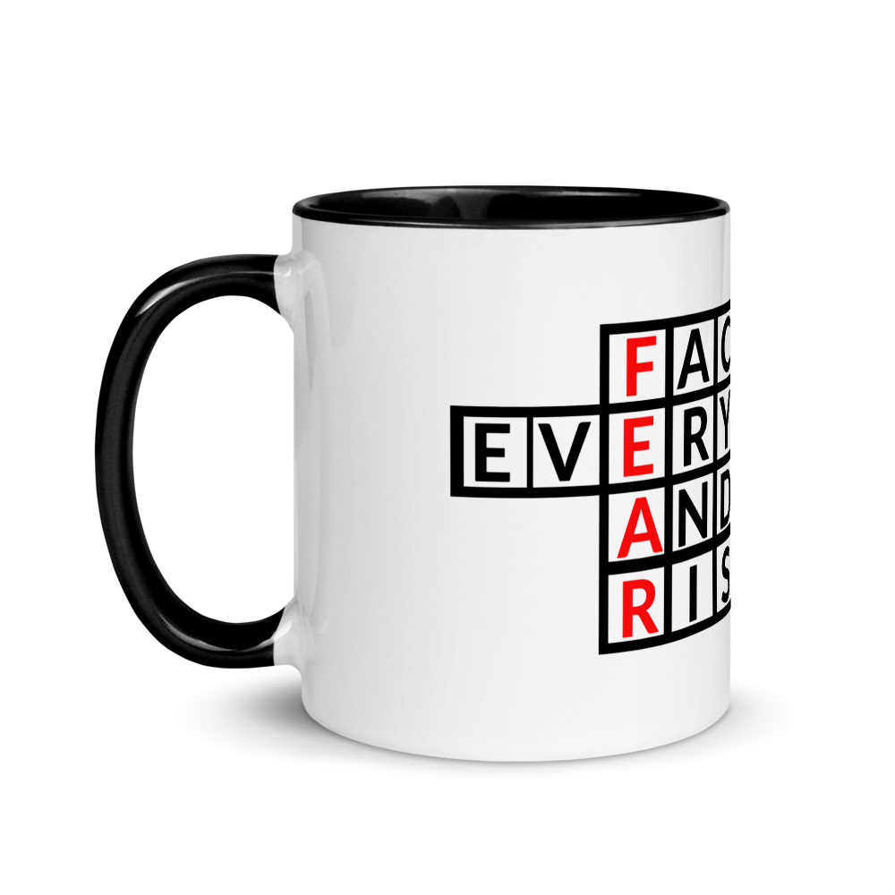 Fear Meaning - Mug with Color Inside