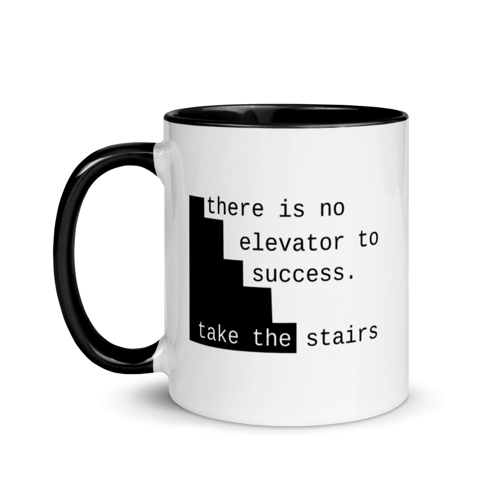 Stairs - Mug with Color Inside