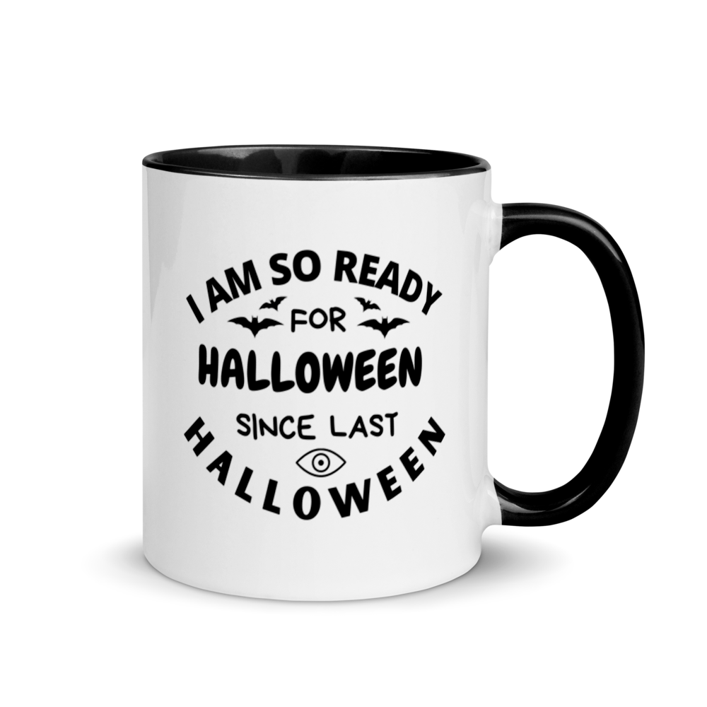 Ready For Halloween - Mug with Color Inside