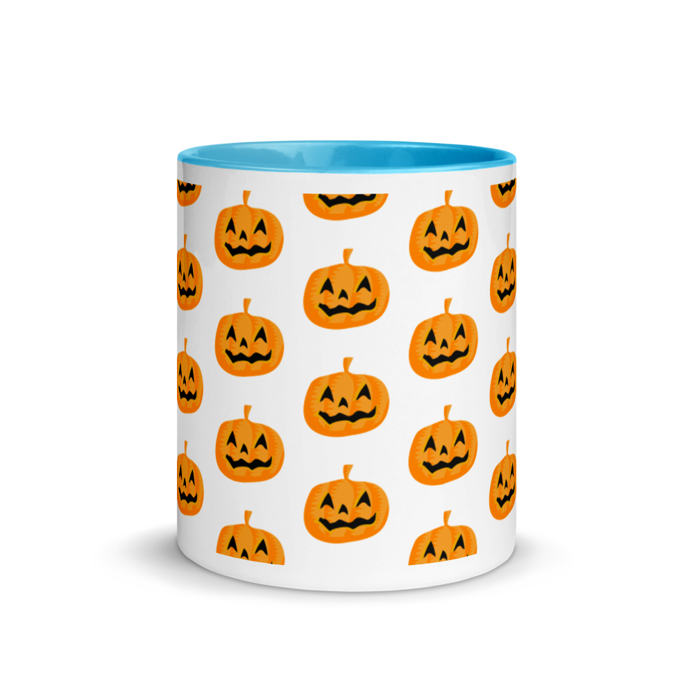 Halloween Pumpkin - Mug with Color Inside