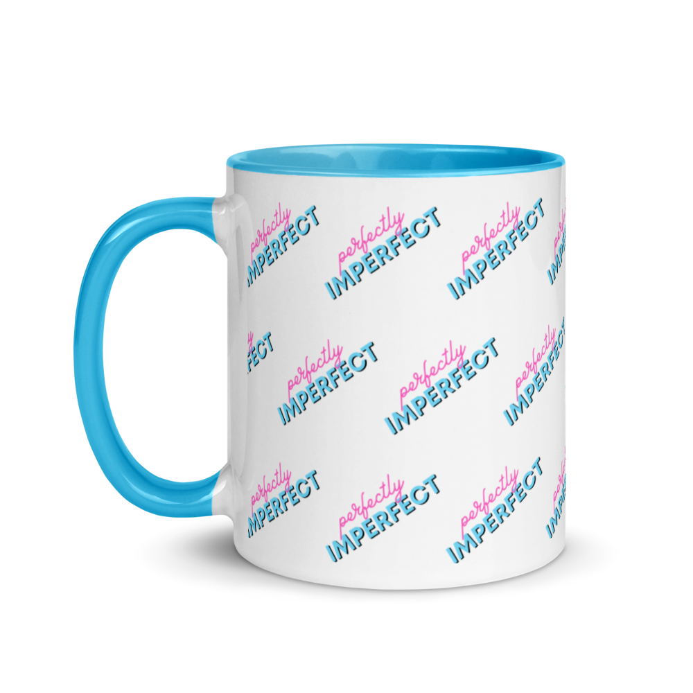 Perfectly Imperfect - Mug with Color Inside