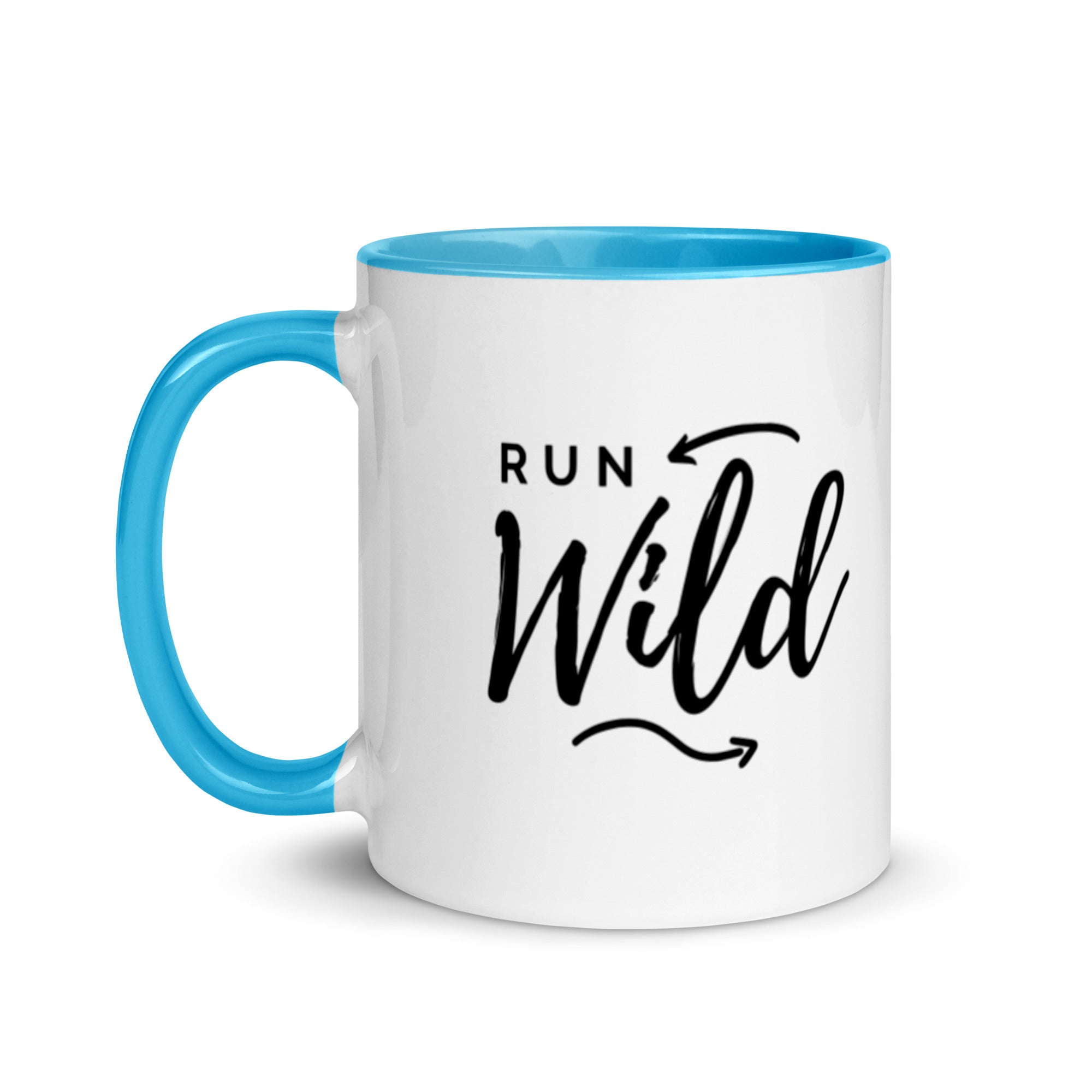 Run Wild - Mug with Color Inside