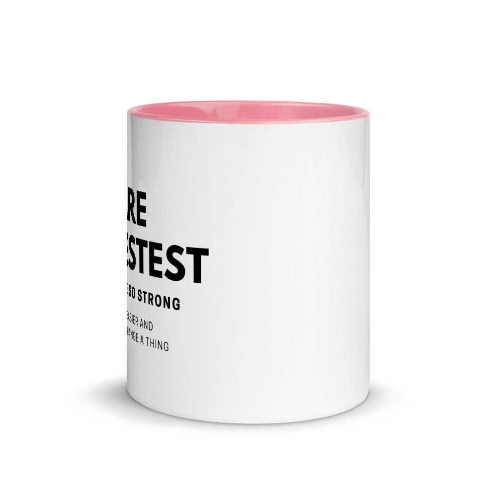 Bestest Dad - Mug with Color Inside