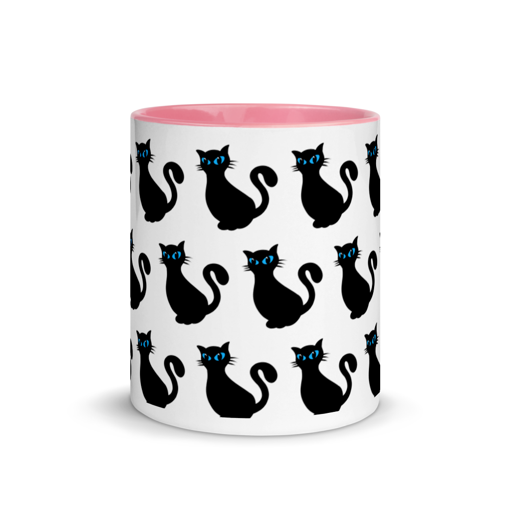 Love Cats - Mug with Color Inside