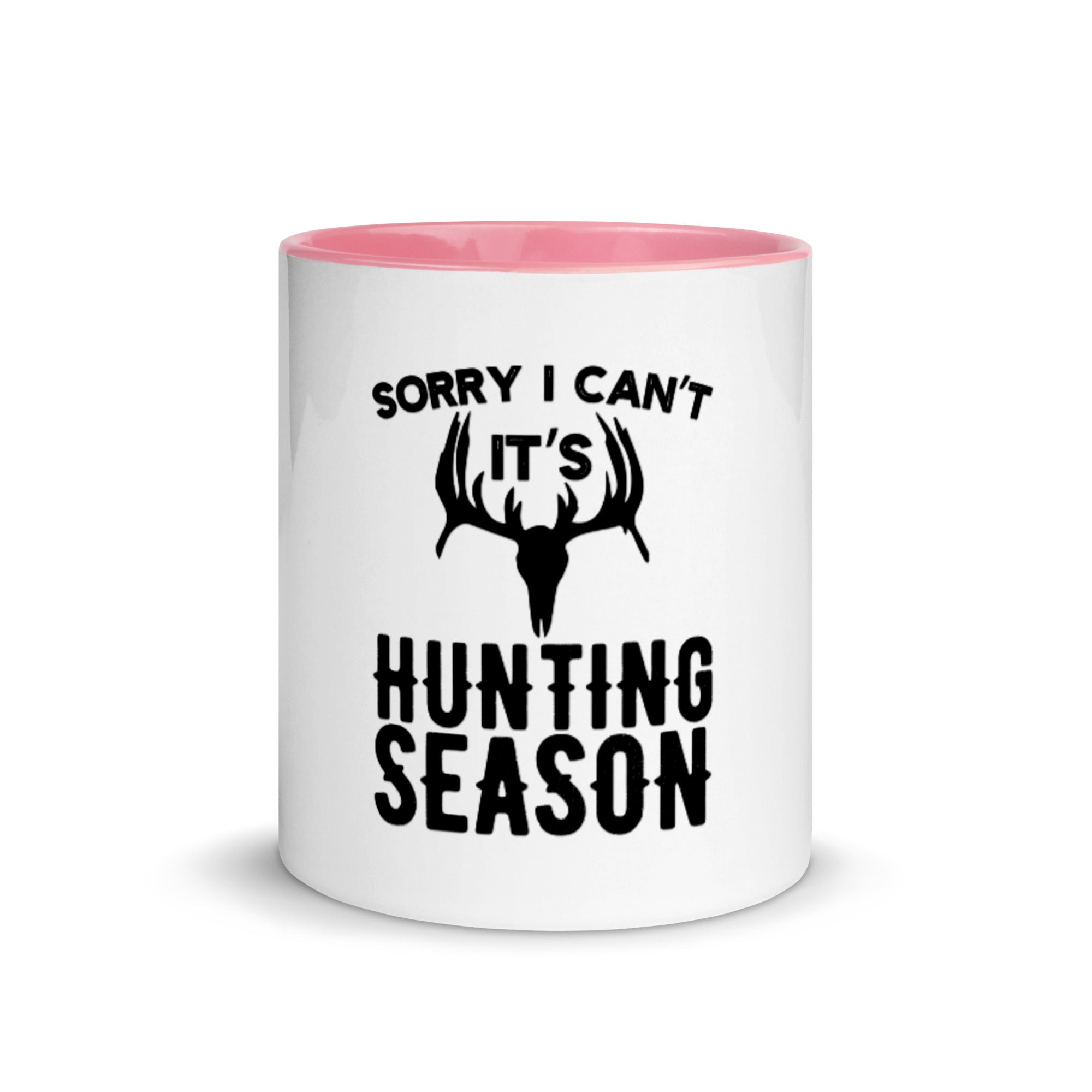 Sorry I Can't, It's Hunting Season - Mug with Color Inside