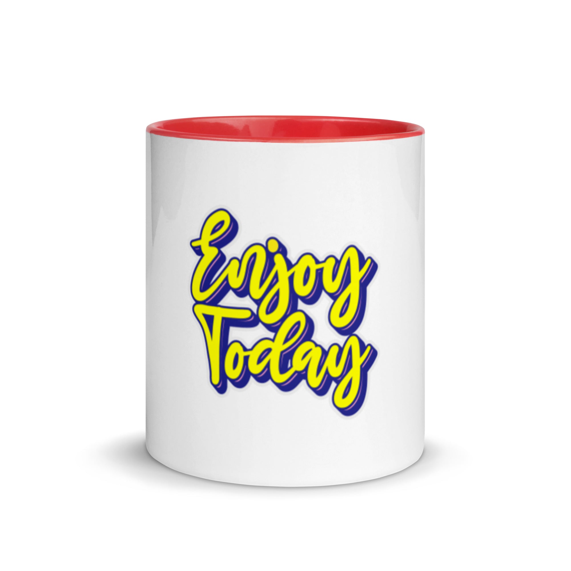 Enjoy Today - Mug with Color Inside