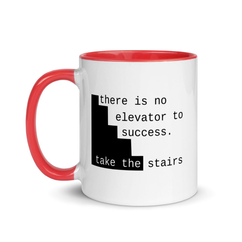 Stairs - Mug with Color Inside