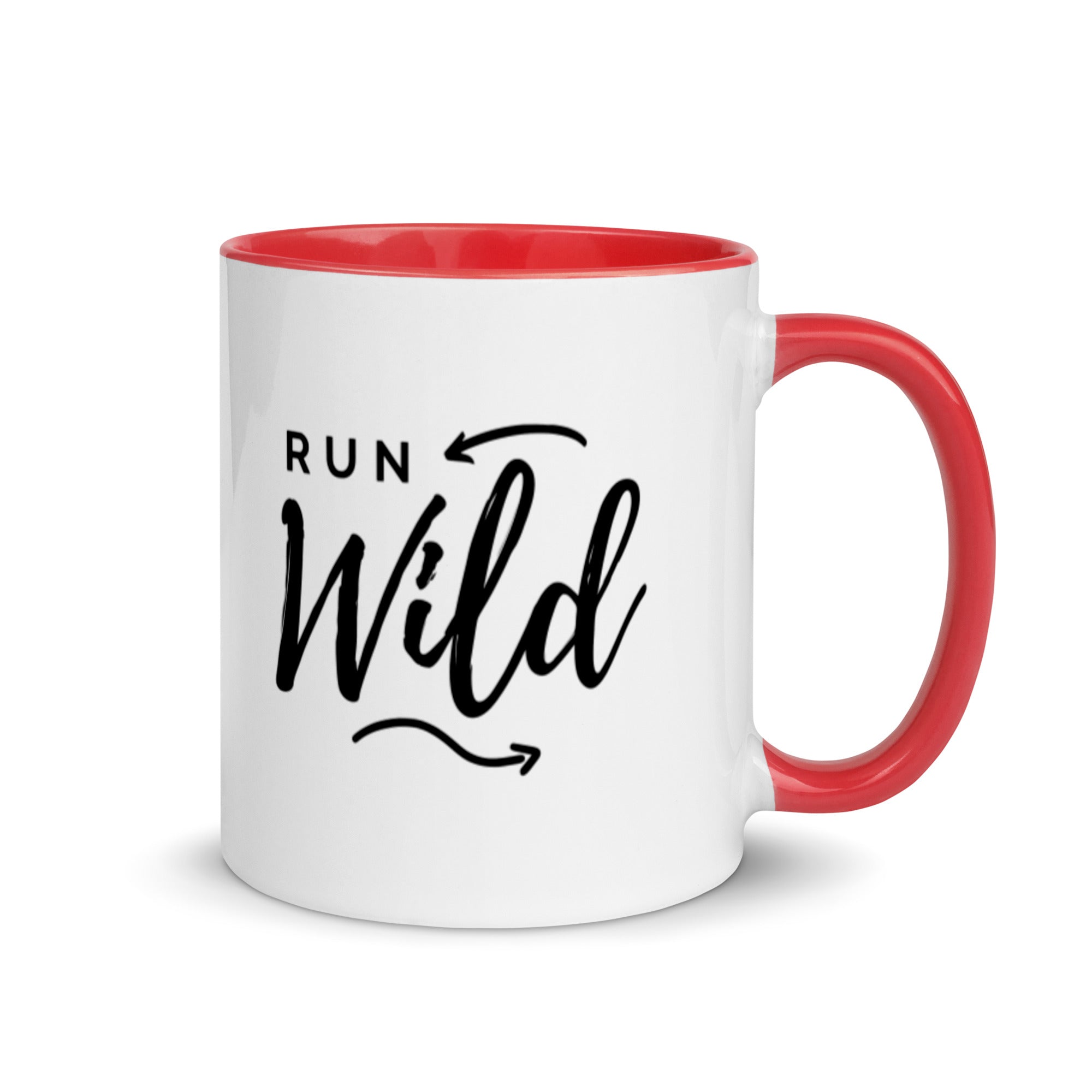 Run Wild - Mug with Color Inside
