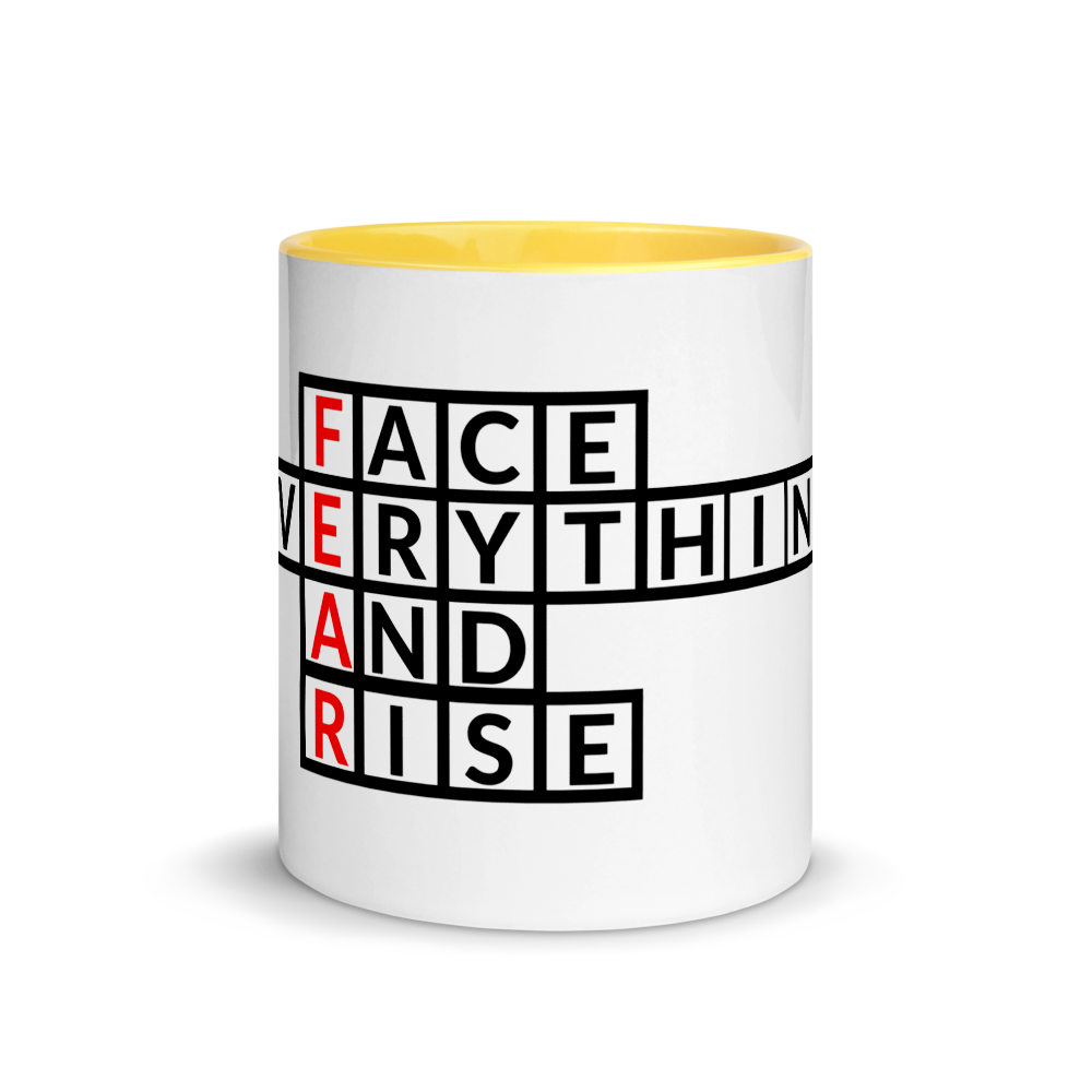Fear Meaning - Mug with Color Inside