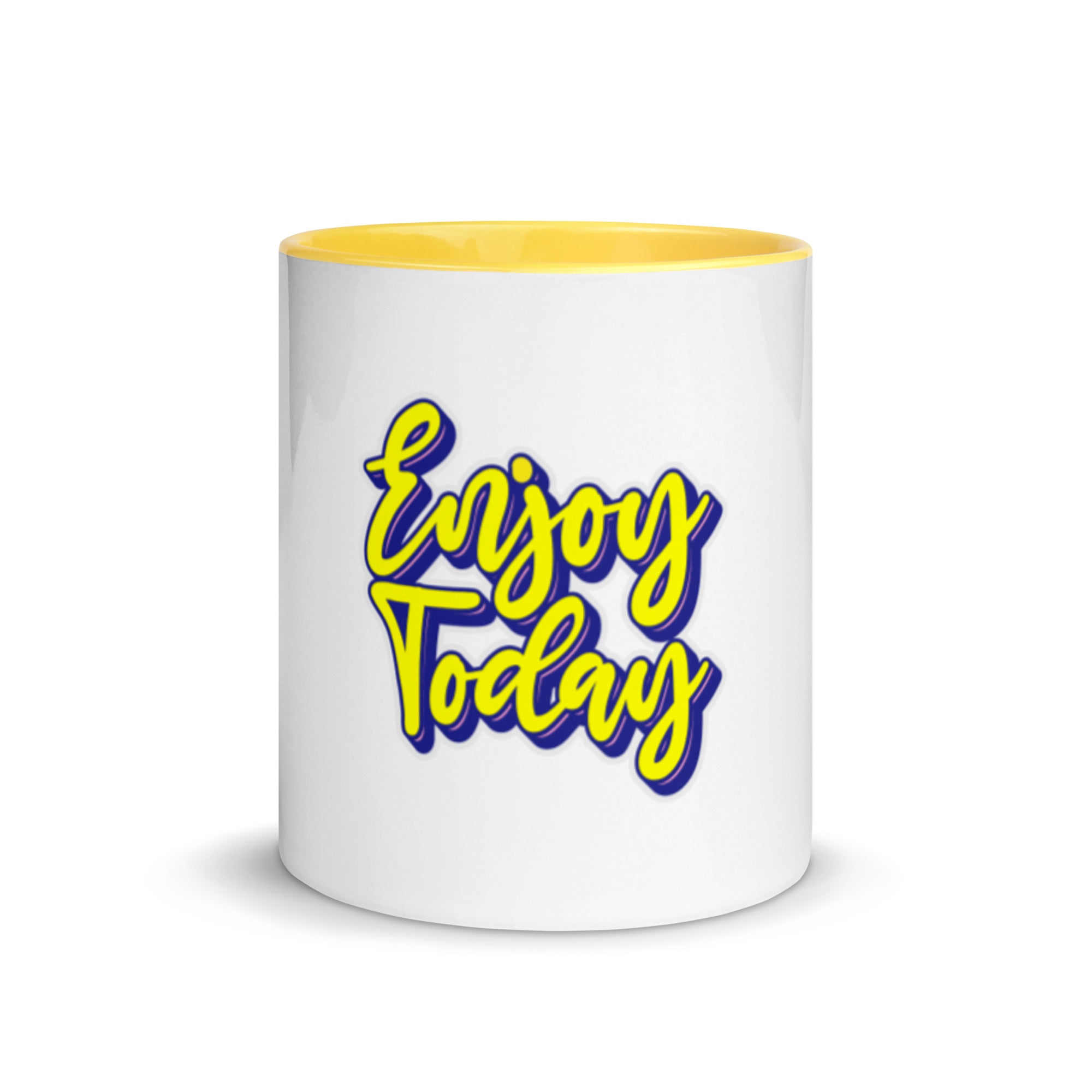 Enjoy Today - Mug with Color Inside