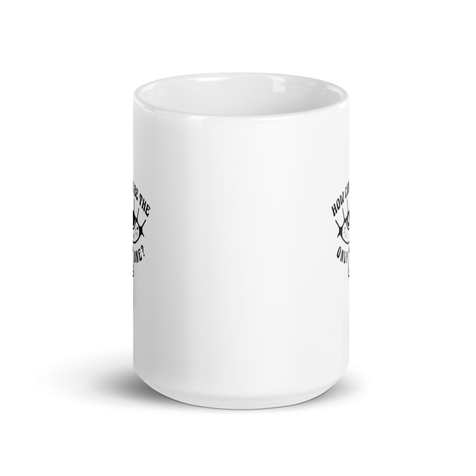 Only One All-Seeing Eye - White glossy mug