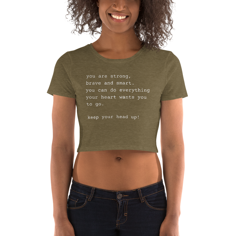 Your Are Strong - Women’s Crop Tee