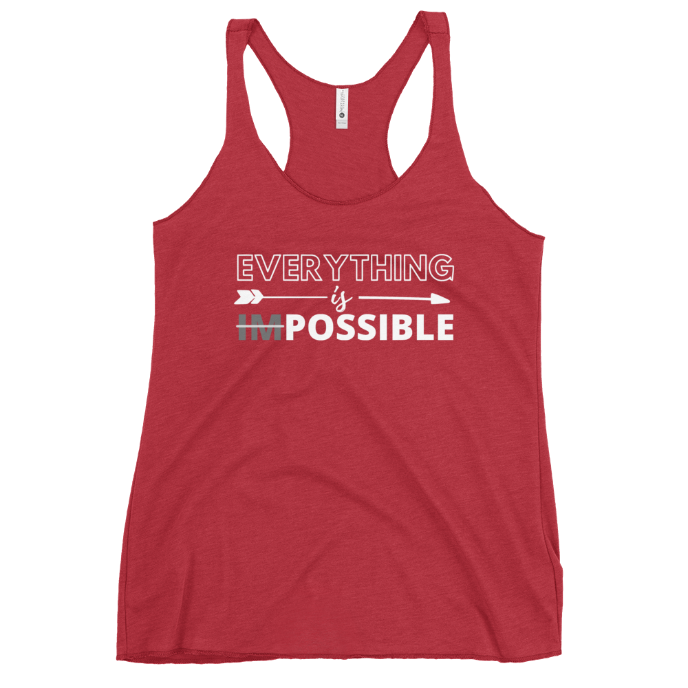 Everything is Possible - Women's Racerback Tank